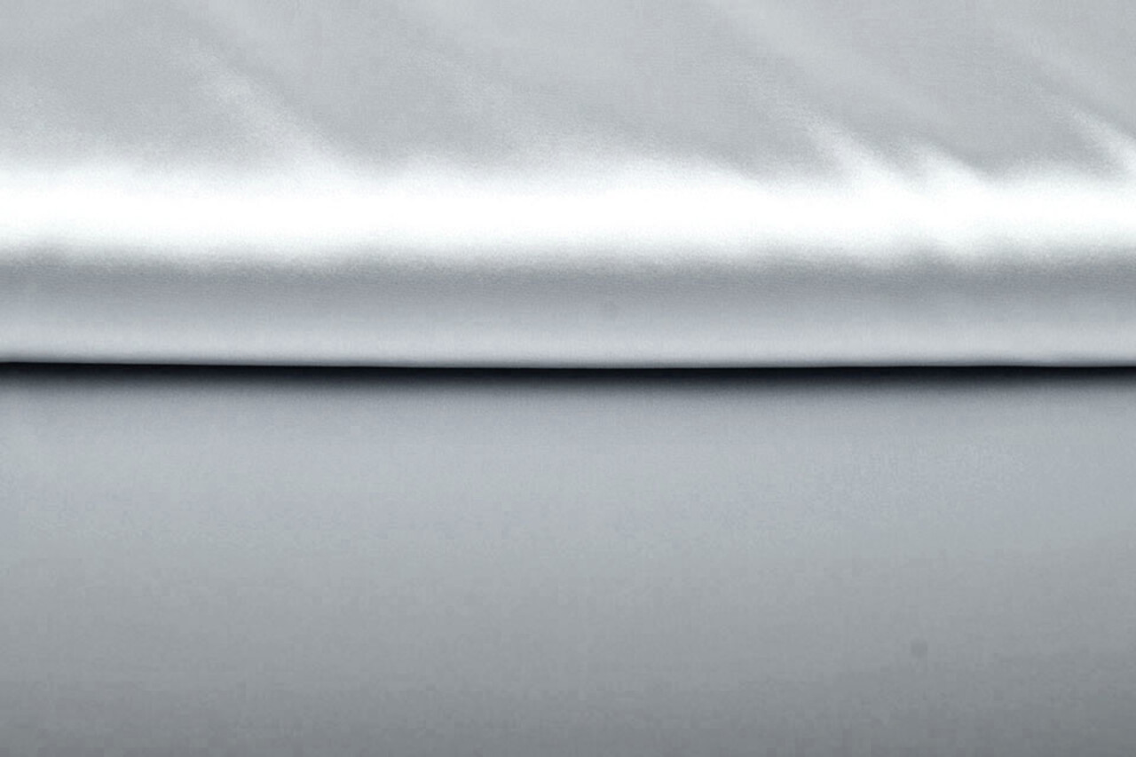 Stretch Satin Argent Stretch Satin Argent