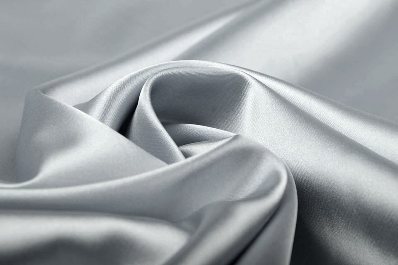 Stretch Satin Silver Stretch Satin Silver
