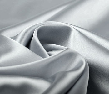 Stretch Satin Silver