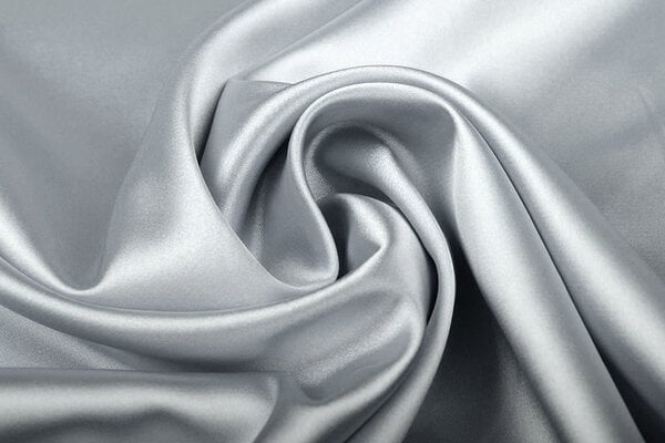 Stretch Satin Silber Stretch Satin Silber