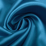 Stretch Satin Petrol blauw Stretch Satin Petrol blauw