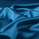 Stretch Satin Petrol blauw