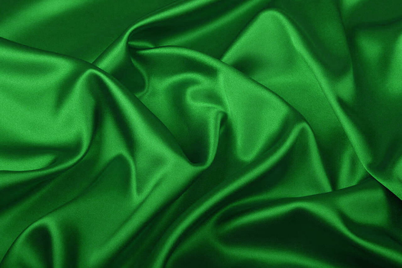 Stretch Satin Vert Gazon Stretch Satin Vert Gazon