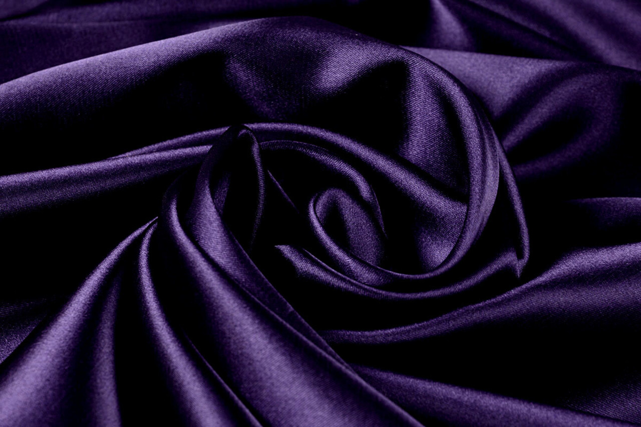 Satén Elástico Morado Oscuro Satén Elástico Morado Oscuro