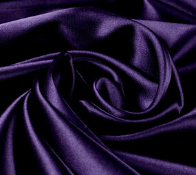Stretch Satin Dunkel Lila Stretch Satin Dunkel Lila
