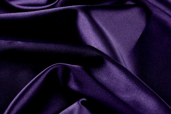 Stretch Satin Dark purple