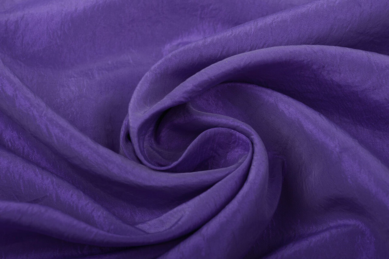 Crinkle Taft Purple
