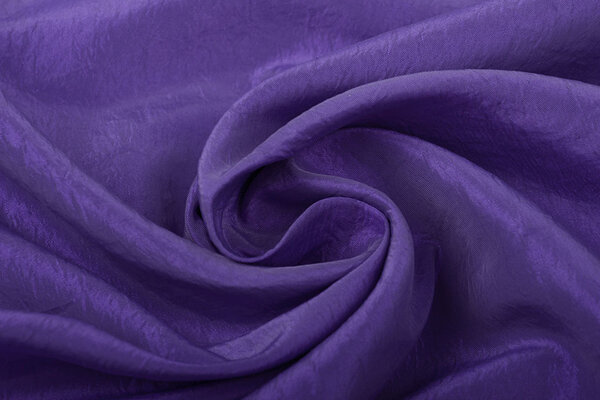 Crinkle Taft Purple