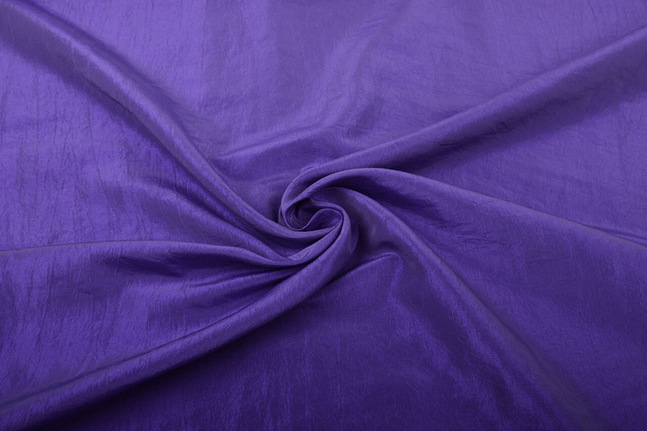 Crinkle Taft Purple