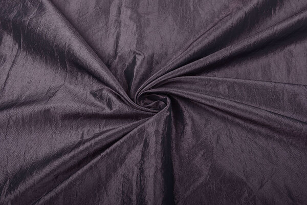 Arrugado Tafetán Malva Oscuro