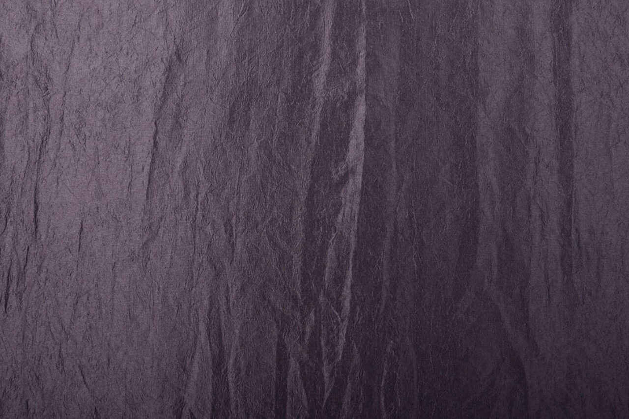 Arrugado Tafetán Malva Oscuro