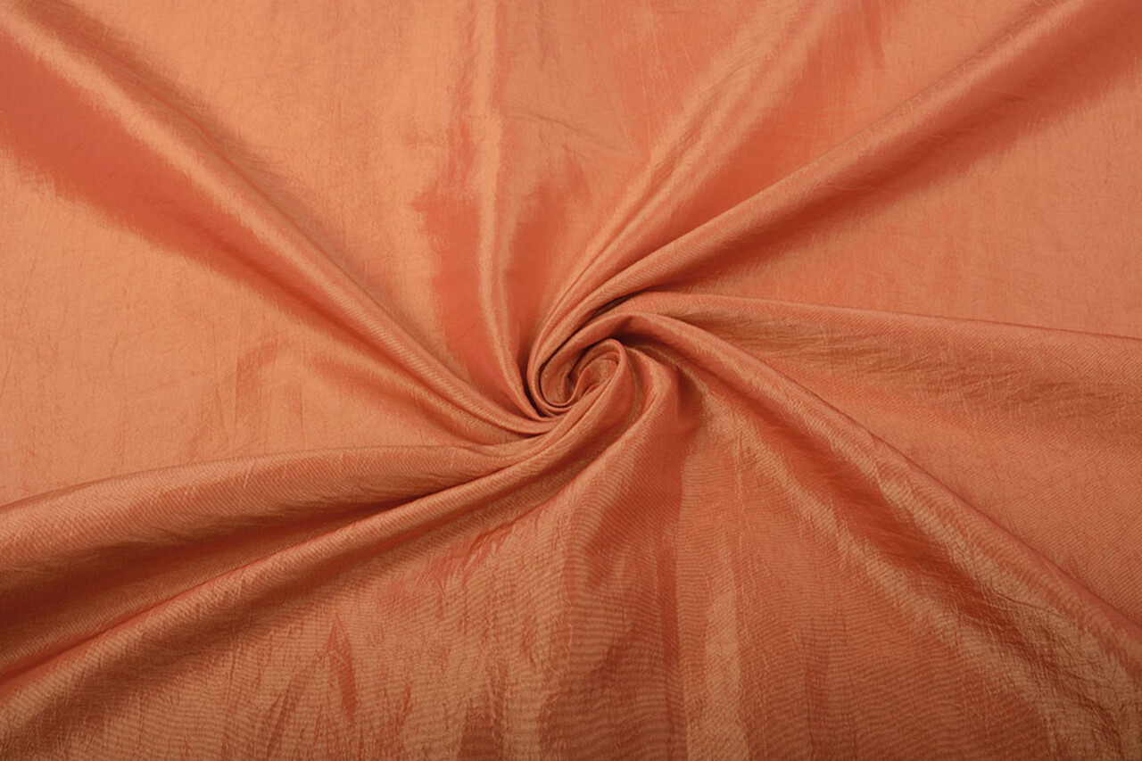 Crinkle TaftStoff Orange