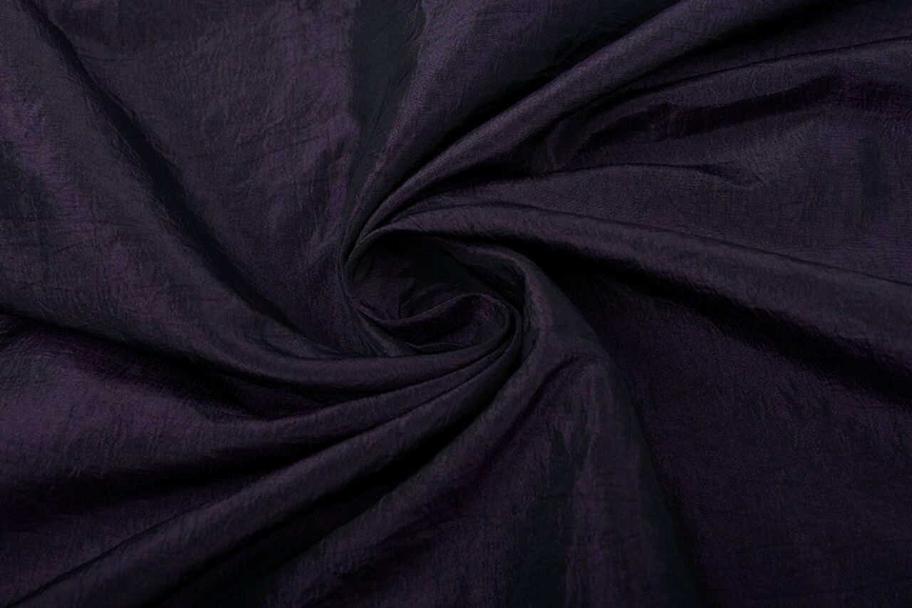 Crinkle Taft Donker aubergine Crinkle Taft Donker aubergine