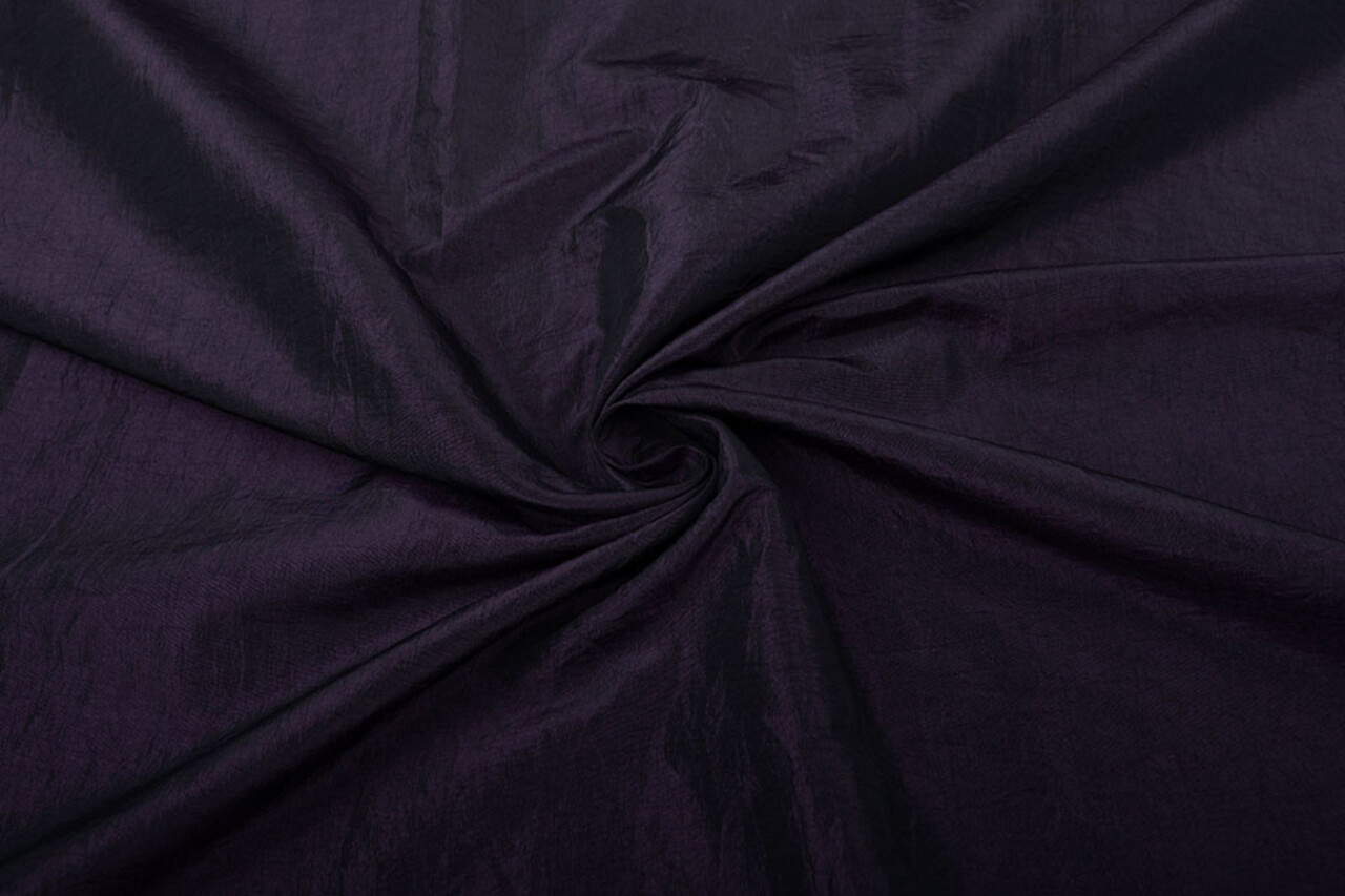 Crinkle Taft Donker aubergine Crinkle Taft Donker aubergine