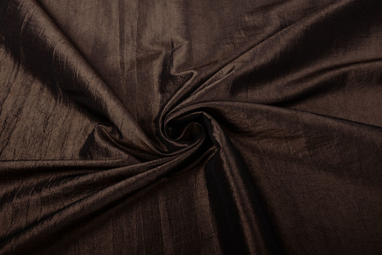 Crinkle TaftStoff Braun