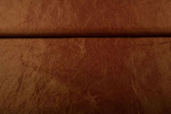 Crinkle TaftStoff Rost Brique