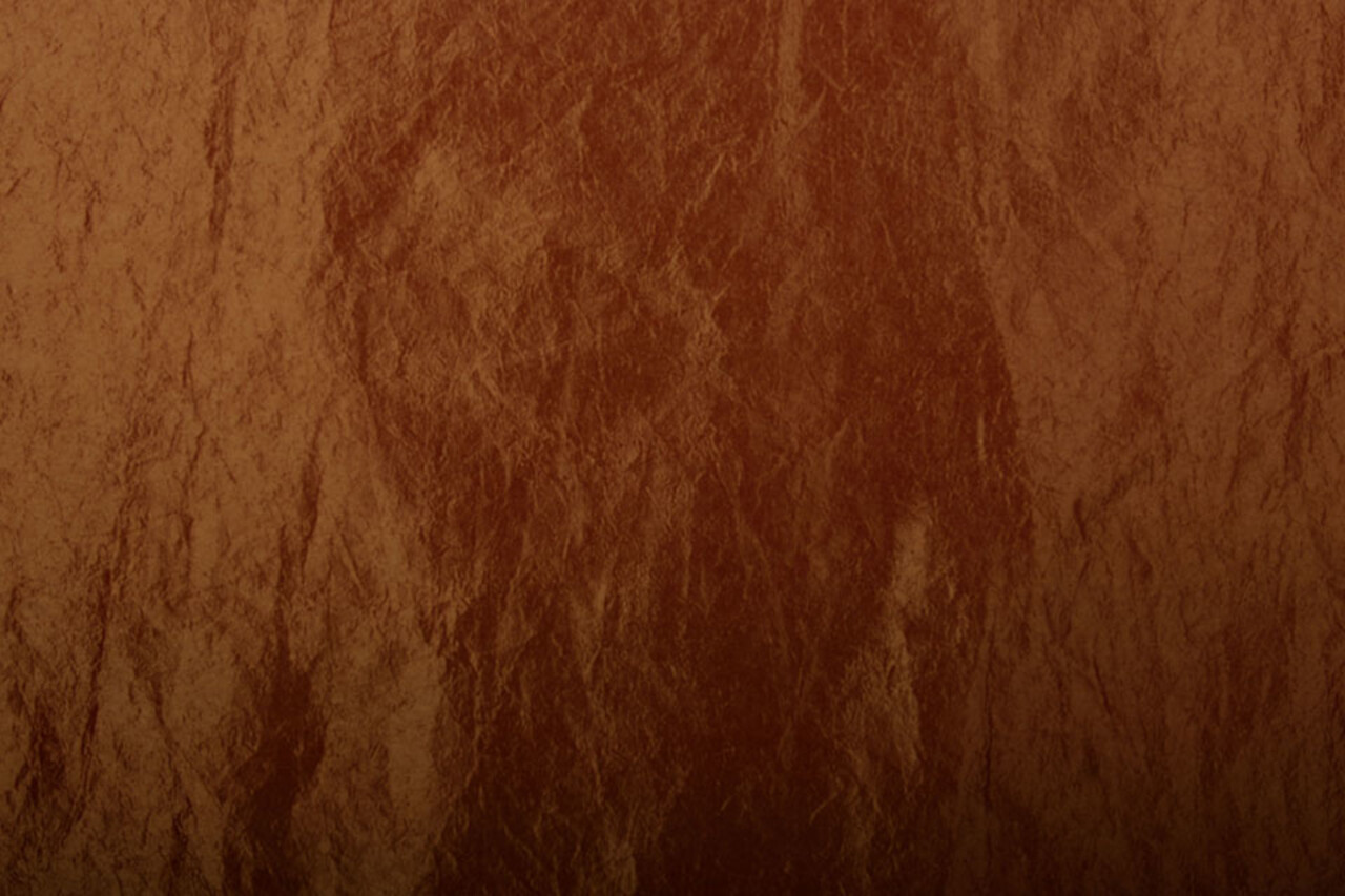 Crinkle TaftStoff Rost Brique