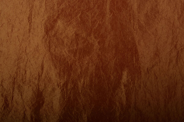 Crinkle TaftStoff Rost Brique