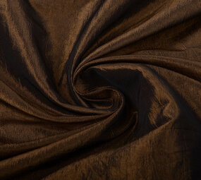 Crinkle Taft Mocha brown