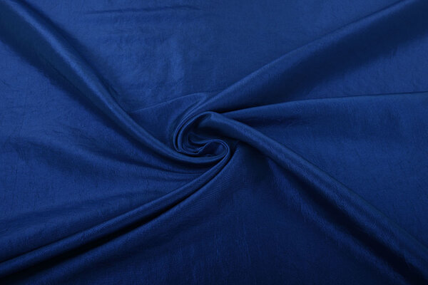 Crinkle Taft Cobalt Blue