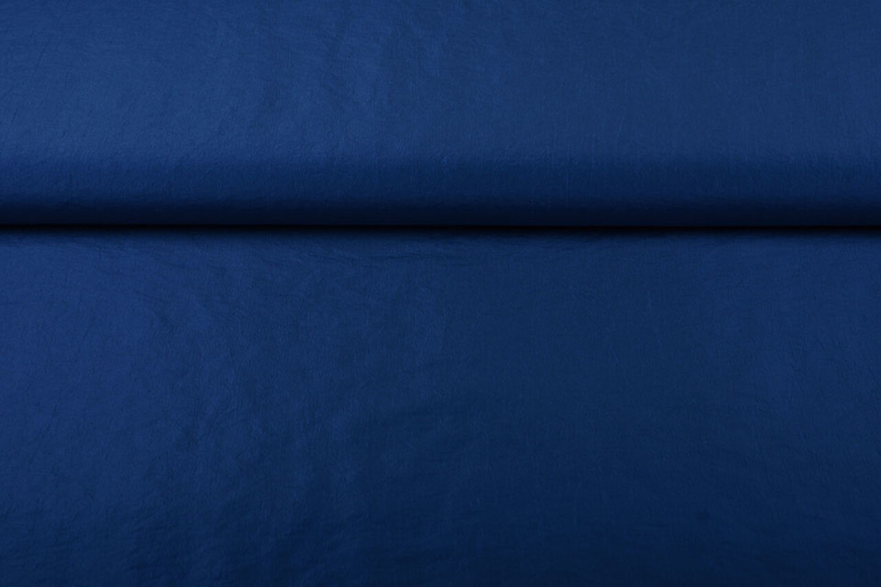 Effetto Stropicciato Taffetà Blu Cobalto Effetto Stropicciato Taffetà Blu Cobalto