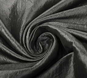 Crinkle TaftStoff Grau