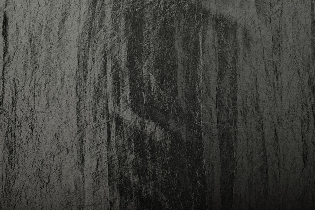 Crinkle TaftStoff Grau