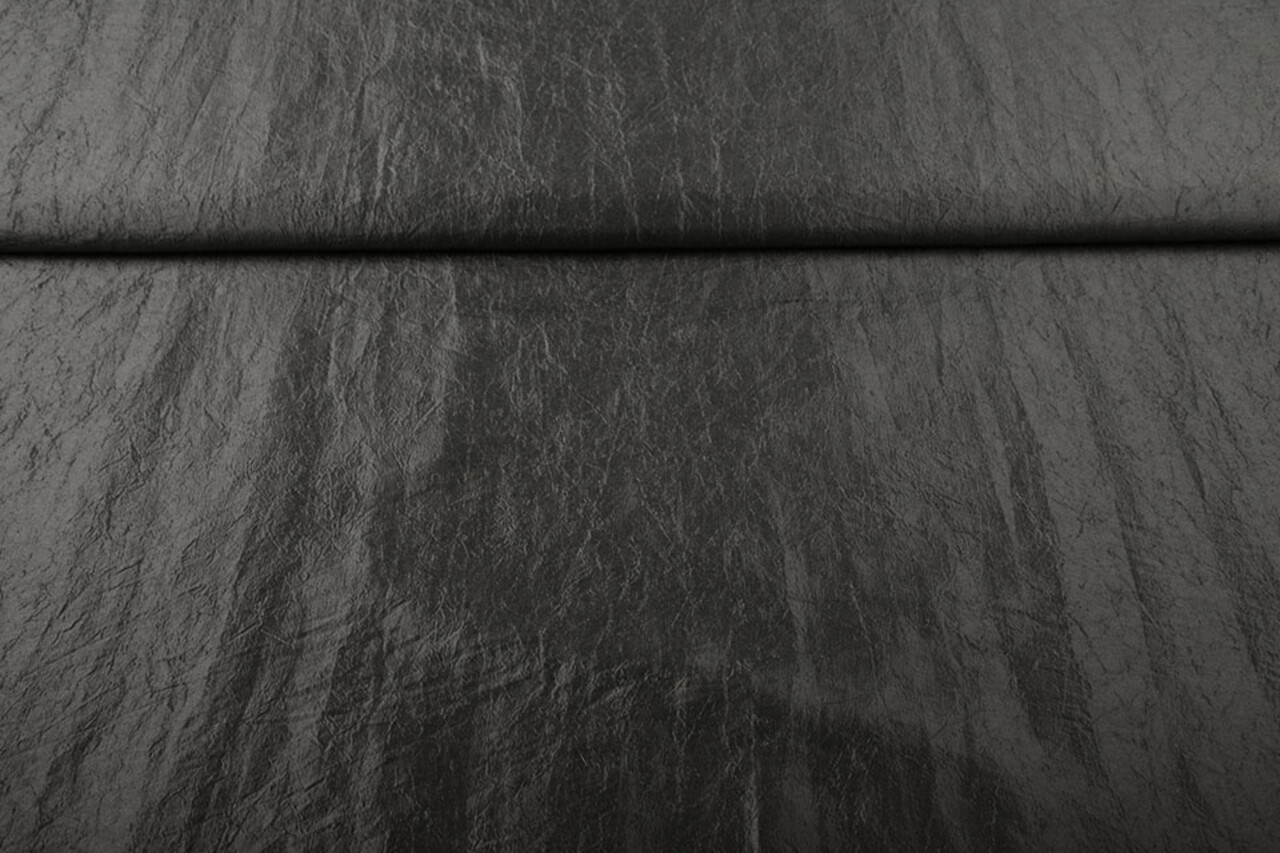 Crêpe Froissé Taffetas Gris