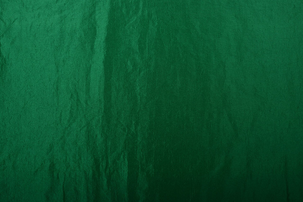 Crinkle TaftStoff GrasGrün