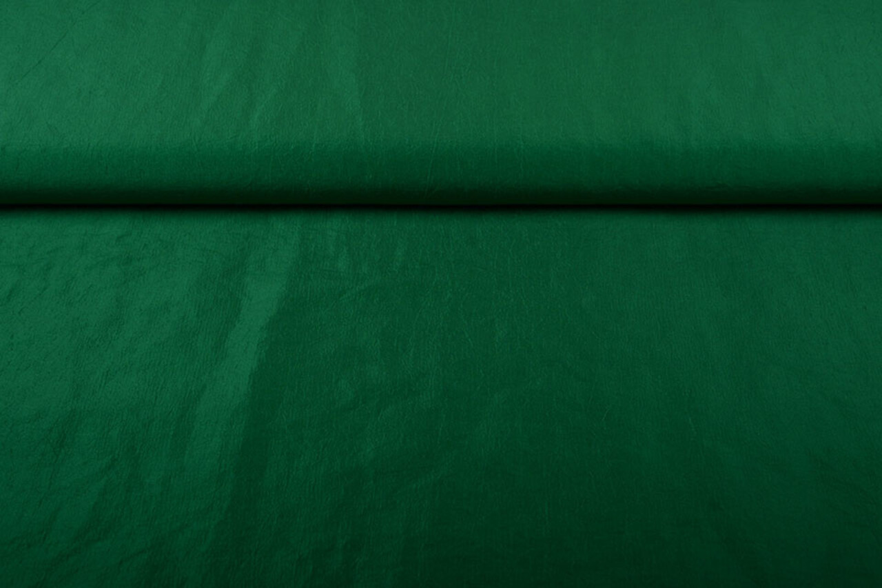 Effetto Stropicciato Taffetà Verde Erba