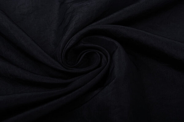 Crinkle Taft Black