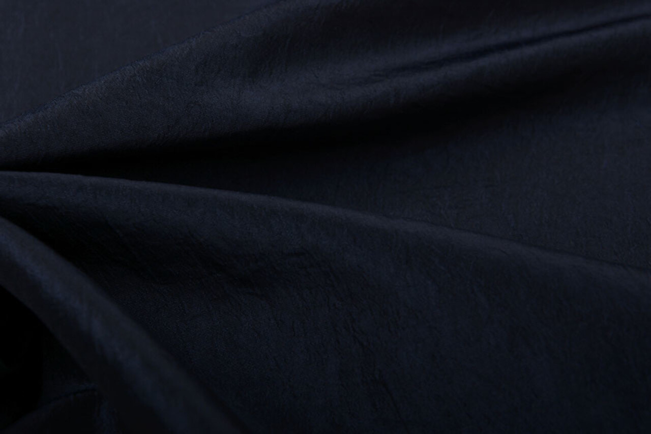 Crinkle Taft Donker marine Crinkle Taft Donker marine