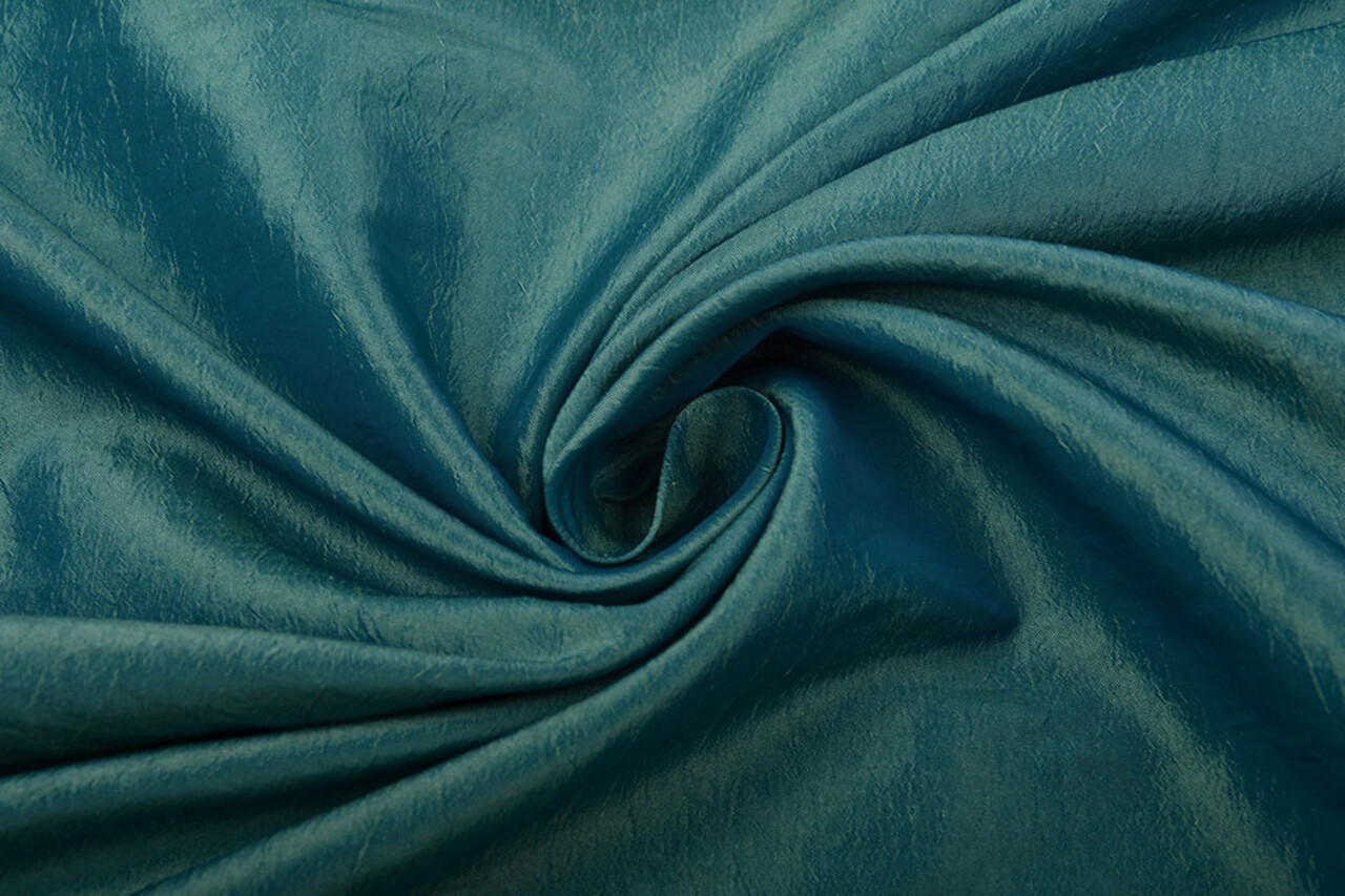 Effetto Stropicciato Taffetà Denim Effetto Stropicciato Taffetà Denim