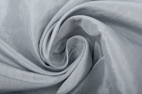 Crinkle Taft Silver