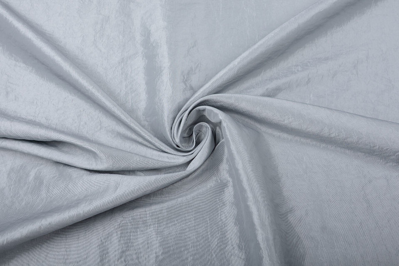 Crinkle Taft Zilver Crinkle Taft Zilver