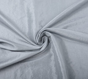 Crinkle Taft Silver
