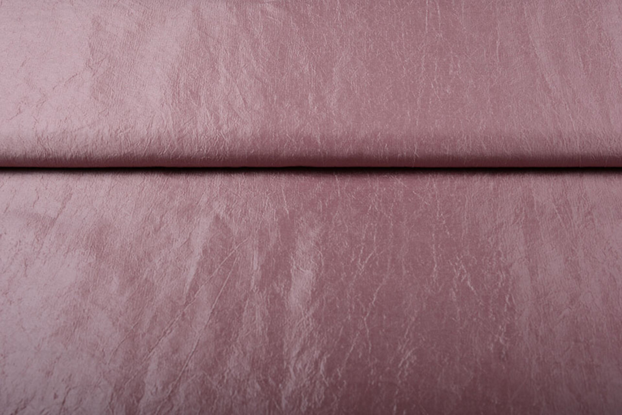 Crêpe Froissé Taffetas Rose Poudré