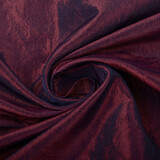 Crinkle TaftStoff Hell bordeaux