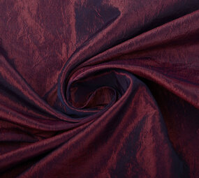 Crinkle Taft Licht bordeaux Crinkle Taft Licht bordeaux
