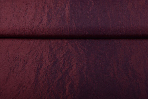 Crinkle TaftStoff Hell bordeaux Crinkle TaftStoff Hell bordeaux