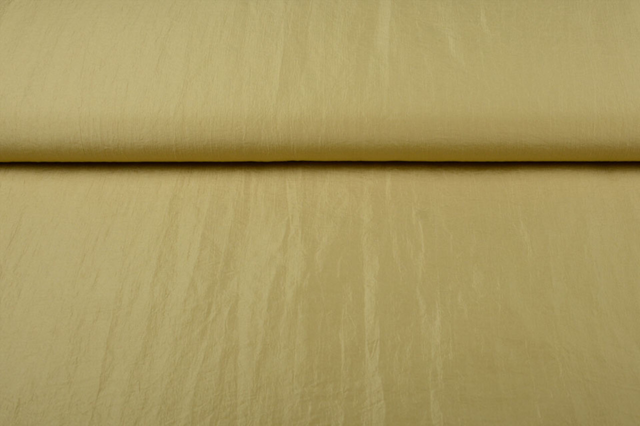 Crinkle TaftStoff gold