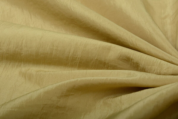 Crinkle TaftStoff gold
