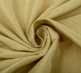 Crinkle TaftStoff gold