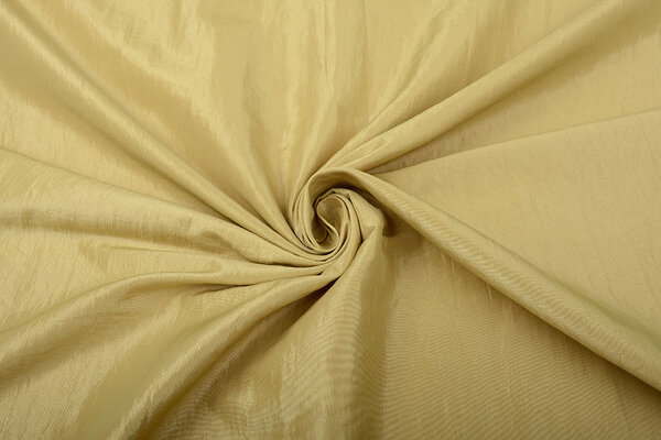 Crinkle TaftStoff gold
