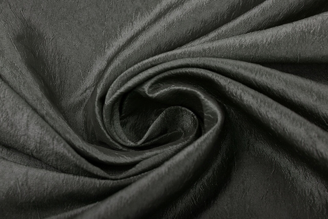 Crinkle Taft Dark Taupe