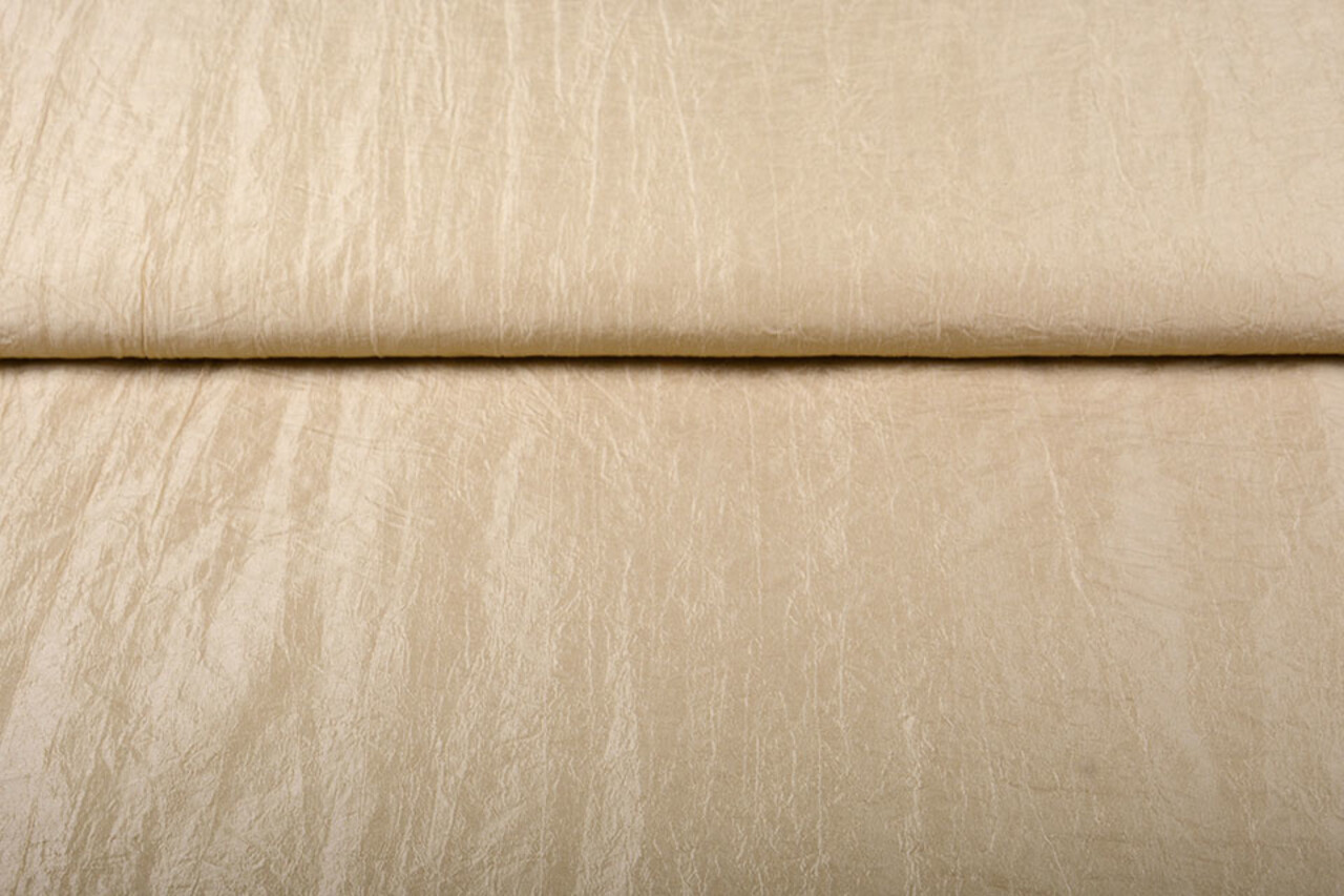 Crinkle Taft Dark champagne