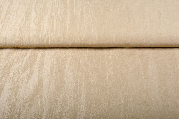 Crinkle Taft Dark champagne