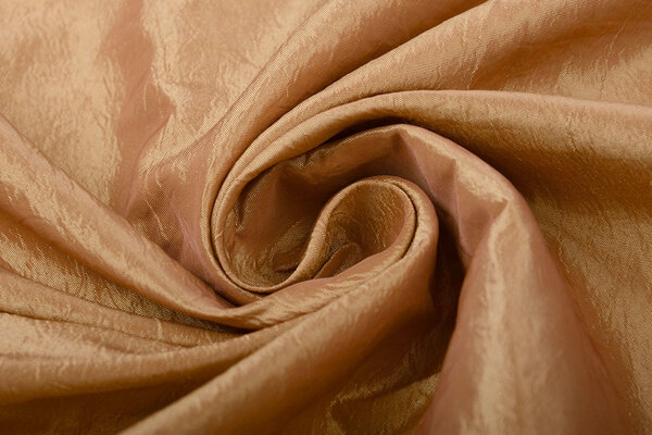 Crinkle Taft Oranje-goud