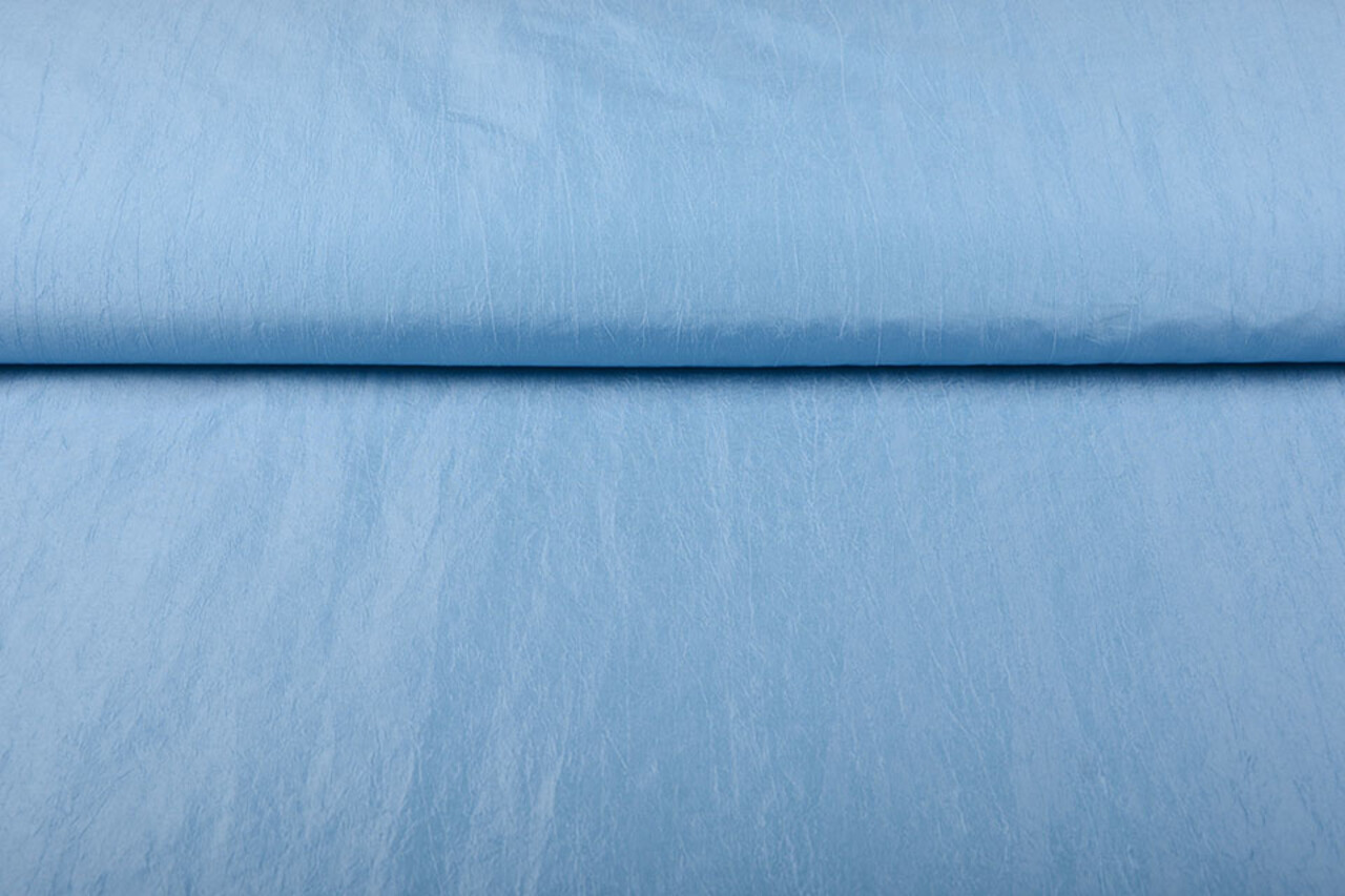 Crinkle Taft Baby blauw Crinkle Taft Baby blauw