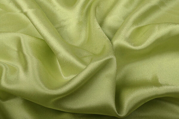 Satin Crêpe Clair Vert Mousse Satin Crêpe Clair Vert Mousse